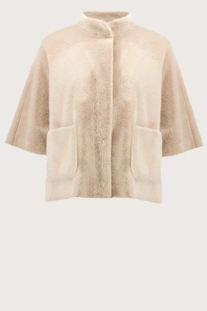 JOSEPH RIBKOFF VEST CHAMPAGNE  