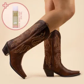 Ariat cowboylaarzen Heritage Western bruin