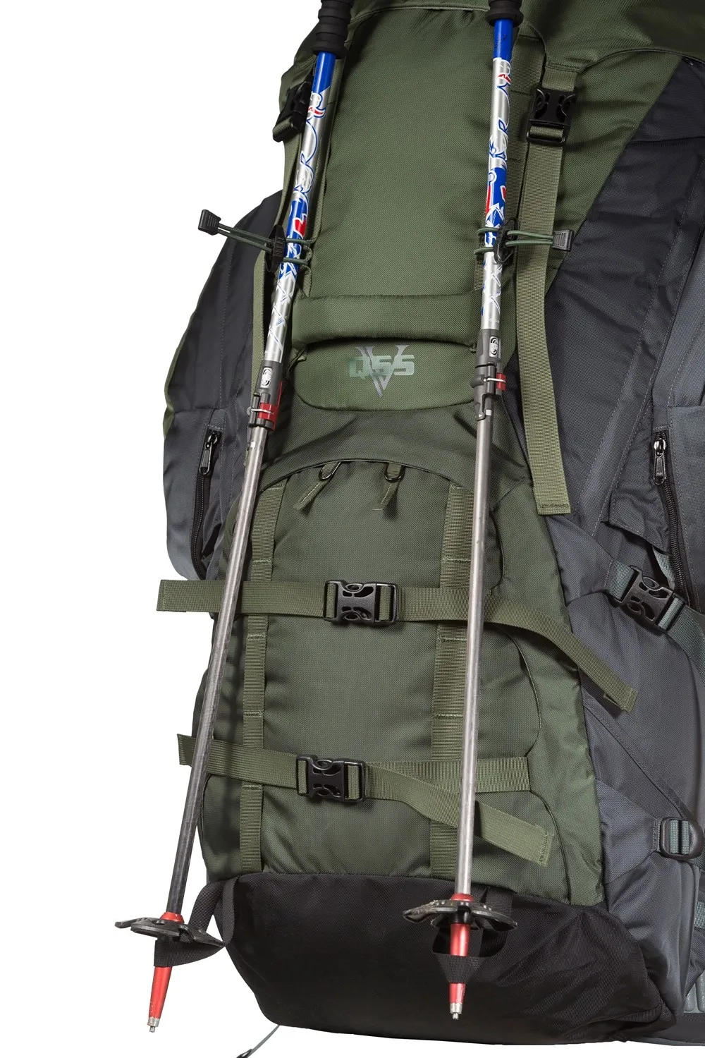 Backpack Bergans Alpinist Medium 110L Green Dark Green
