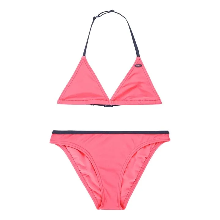 Bikini O'Neill Girls Essential Triangle Pink Lemonade