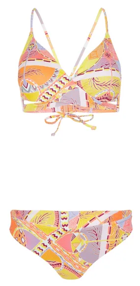 Bikini O'Neill Women Baay Maoi Yellow Scarf Print