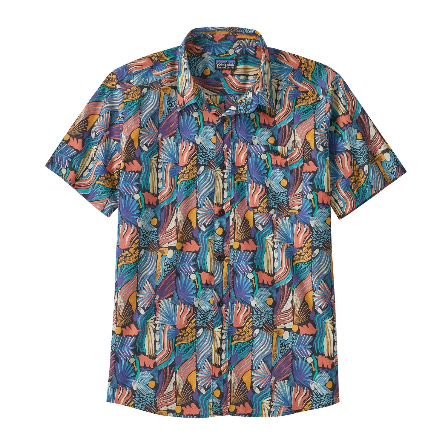 Blouse Patagonia Men Go To Shirt Joy Pitch Blue