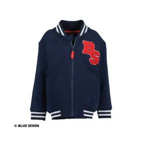 Blue Seven – baseball jacket – blauw