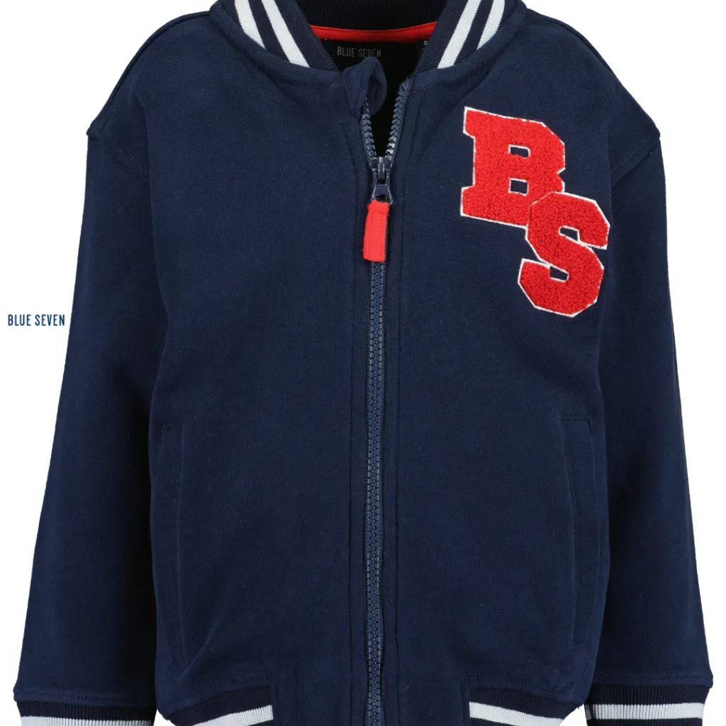 Blue Seven – baseball jacket – blauw