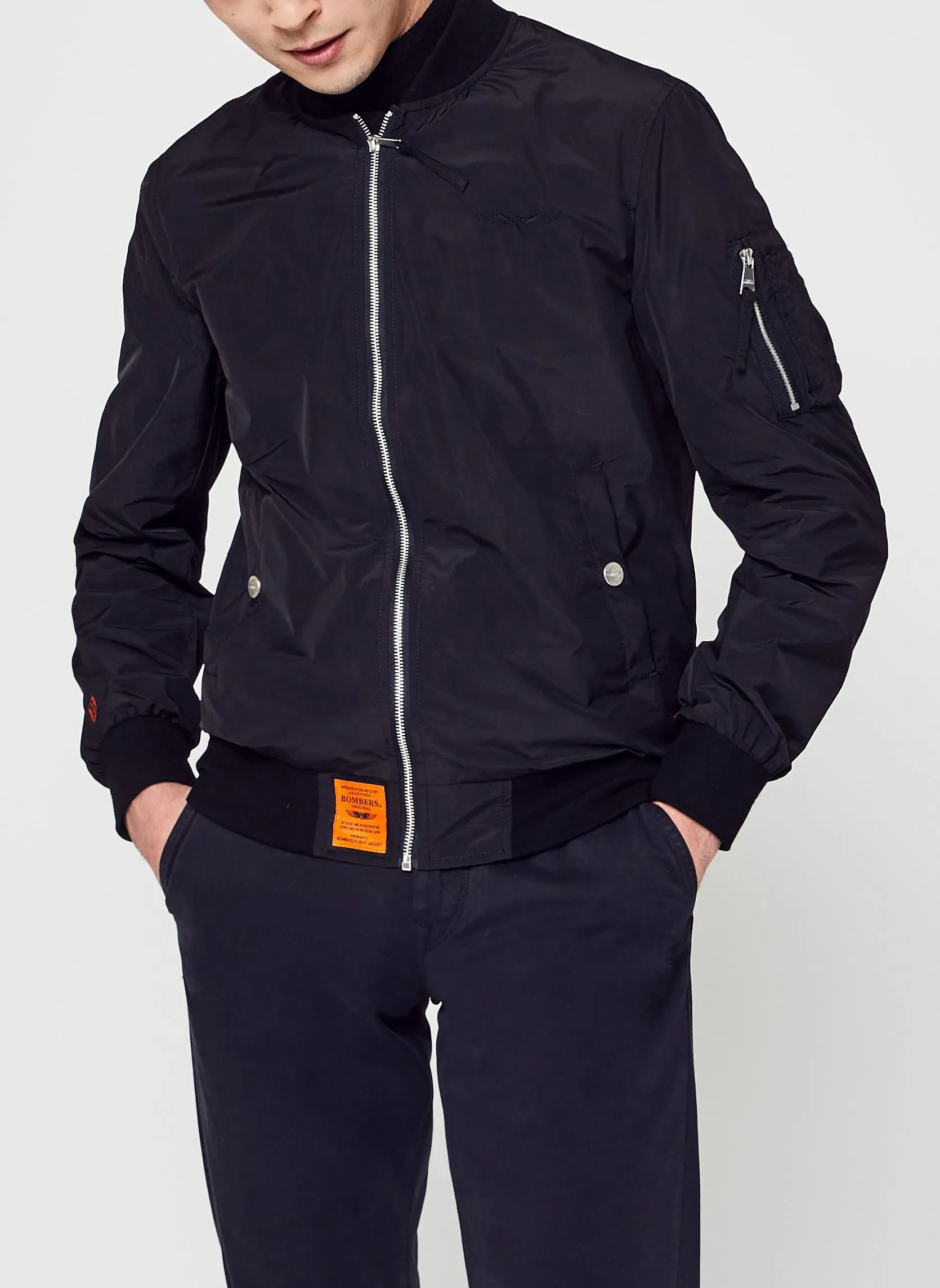      BOMBERS ORIGINAL MA1 MEN  ZWART   