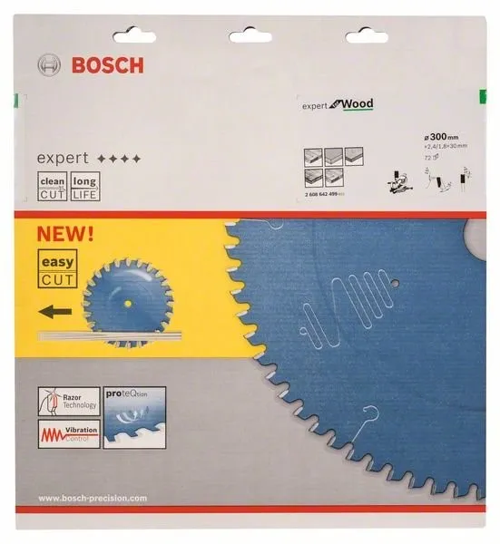 BOSCH Zaagblad Expert voor Hout 210 x 30 x 2,4 mm, 48 2608642496