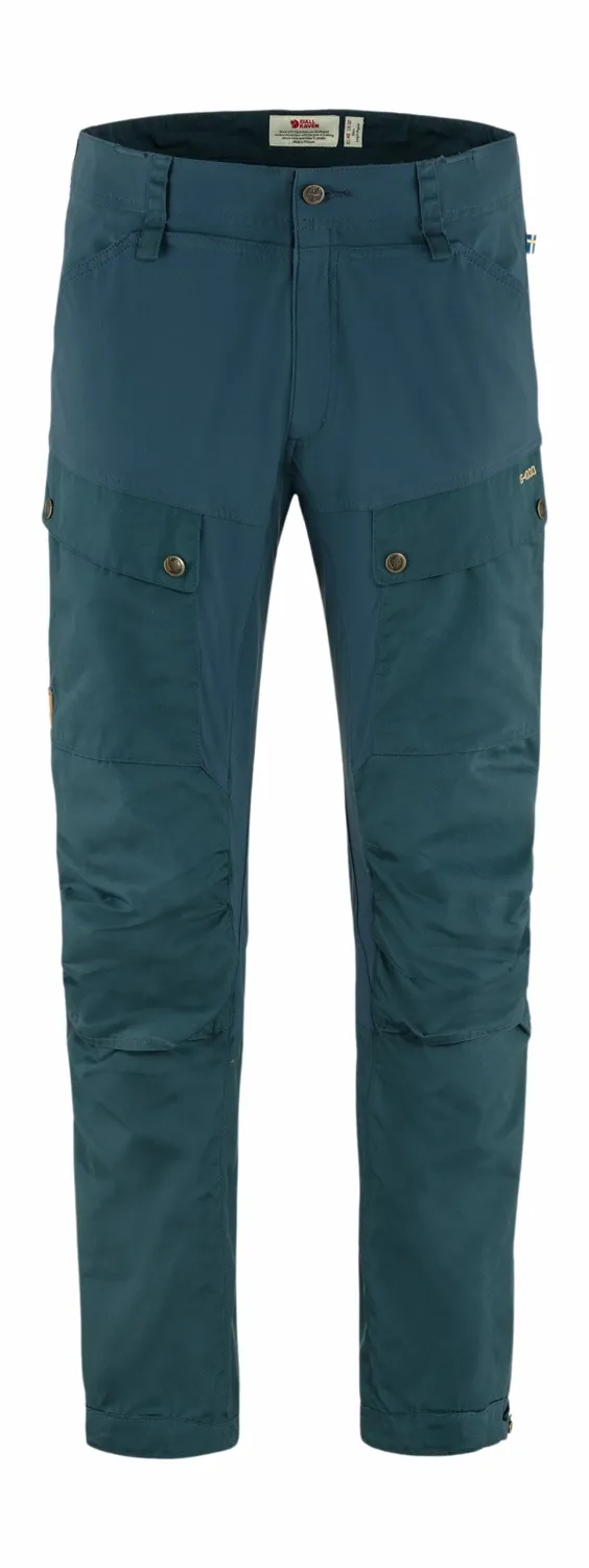 Broek Fjallraven Keb Trousers Long Mountain Blue Mountain Blue