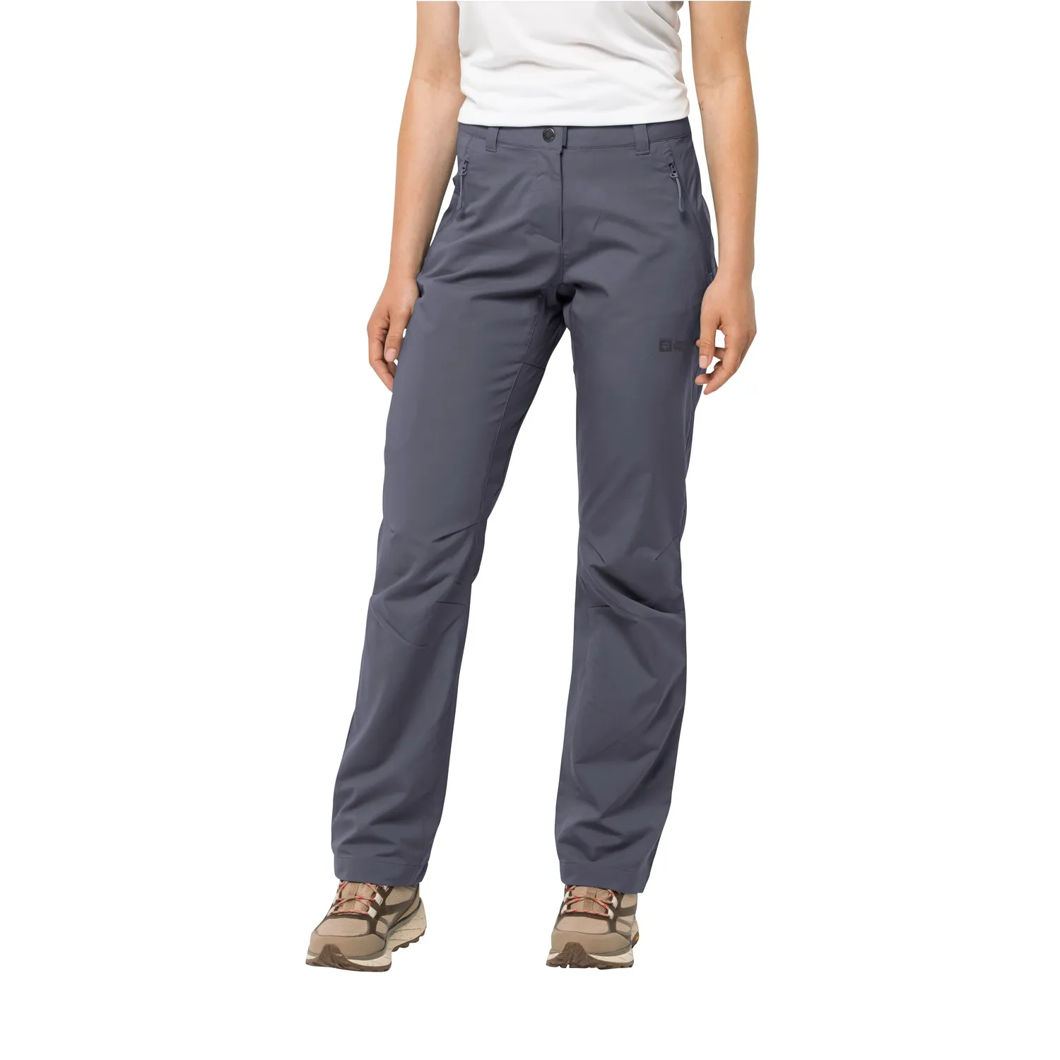 Broek Jack Wolfskin Women Active Track Pants Dolphin