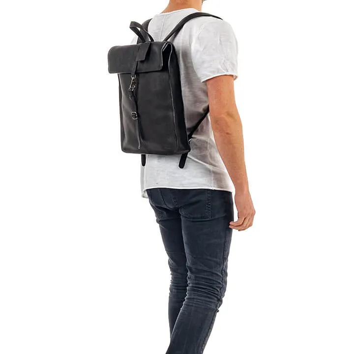 Burkely Antique Avery Backpack Rugzak Zwart