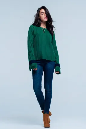 groene trui dames