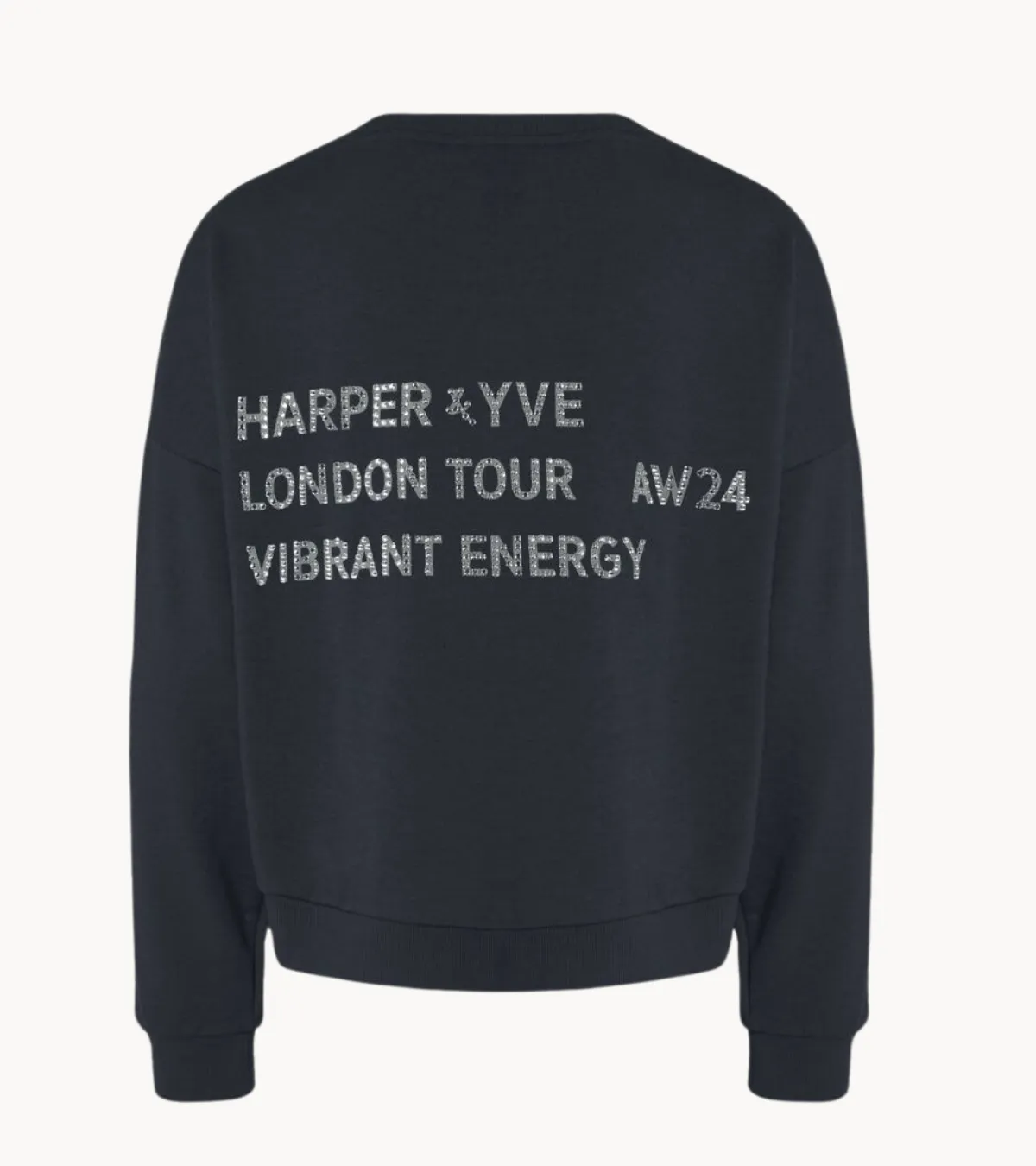HARPER & YVE Trui Vibrantenergy dark grey