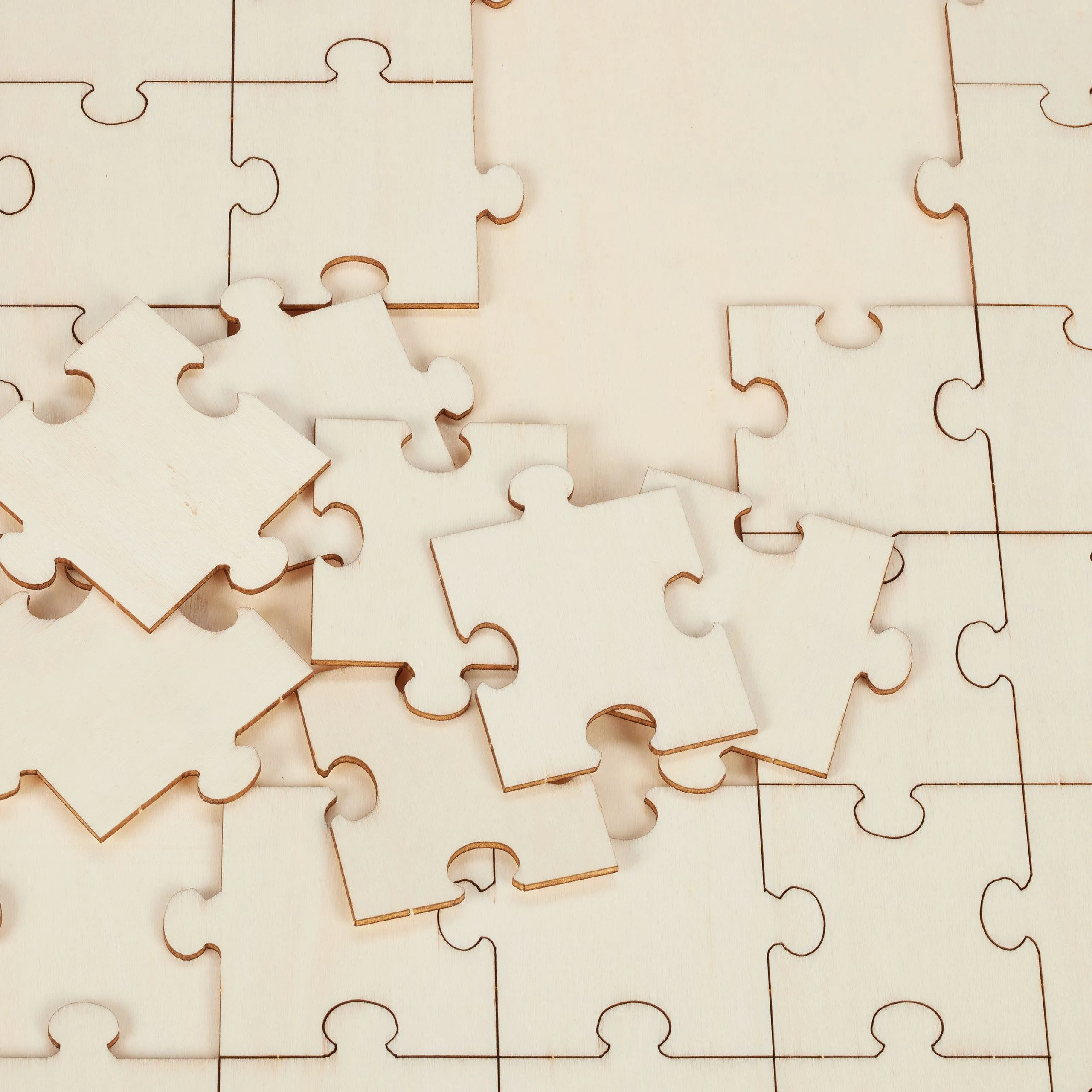 Hartpuzzel huwelijk van hout