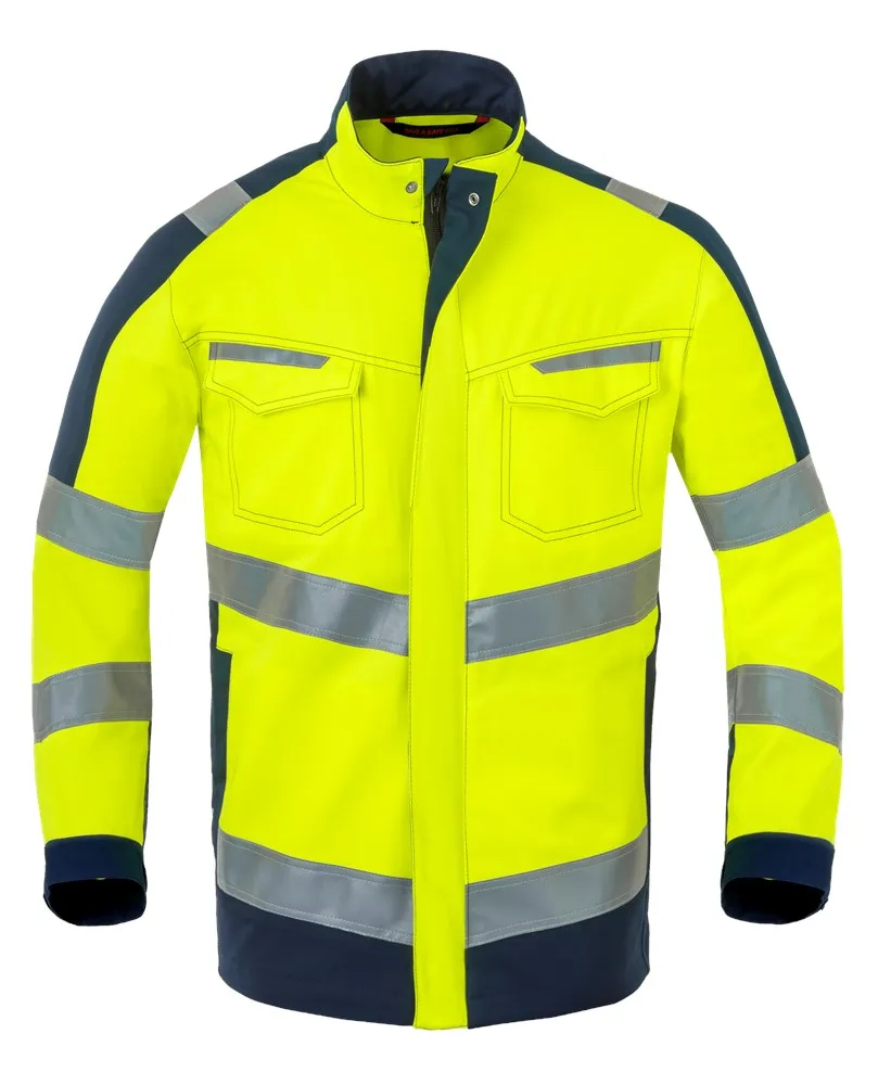 HAVEP 50169 JACK FLUO GEEL/MARINE, 66