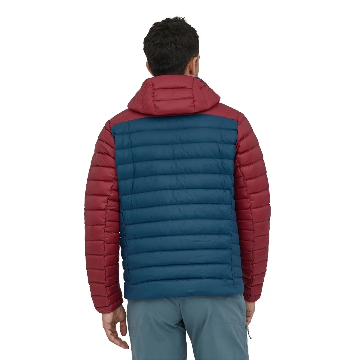 Jas Patagonia Men Down Sweater Hoody Tidepool Blue