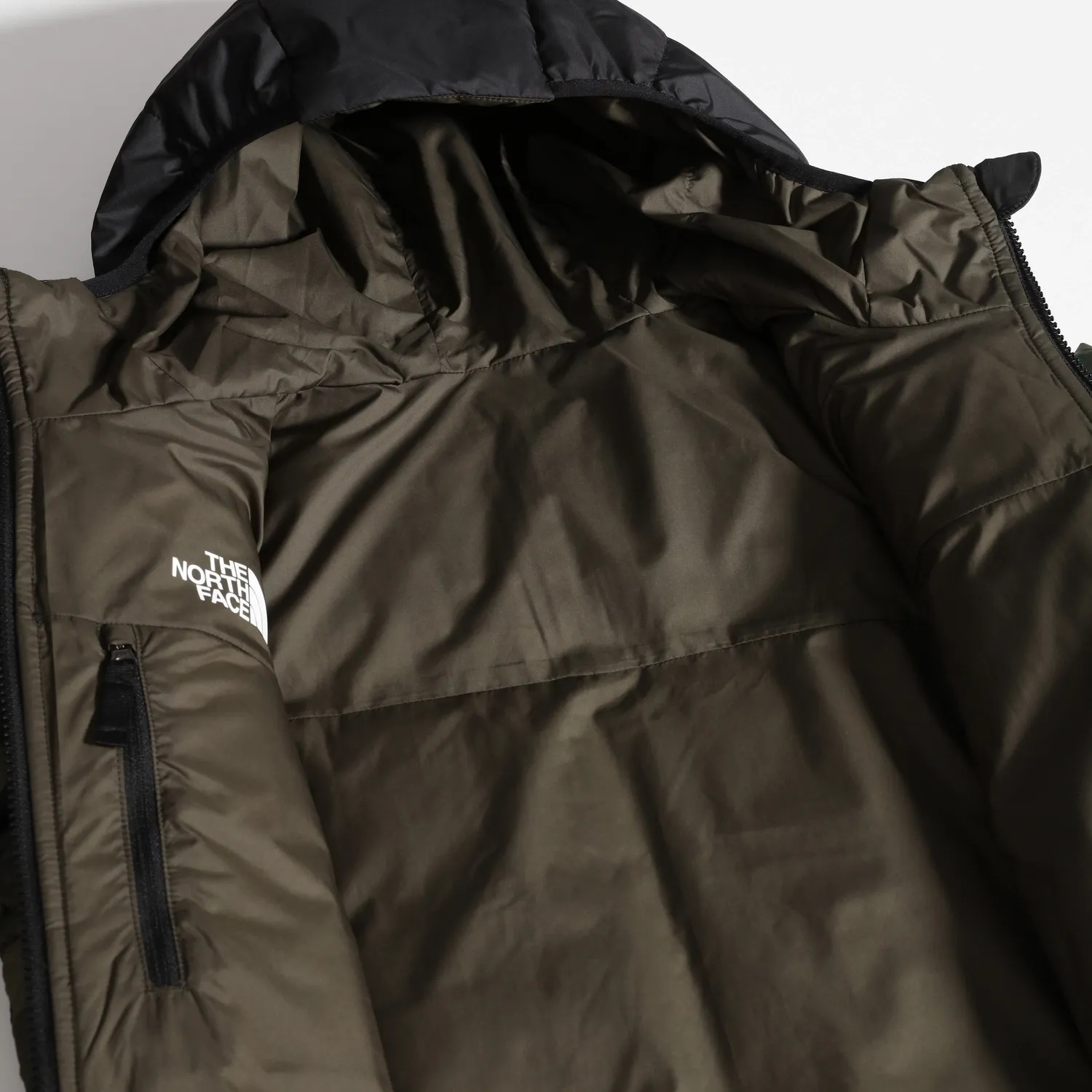 Jas The North Face Boys Reversible Perrito Jacket Evergreen Mountain Camo Print
