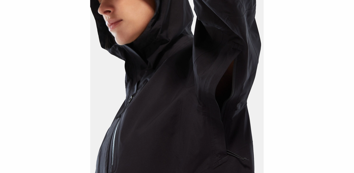 Jas The North Face Women Dryzzle TNF Black