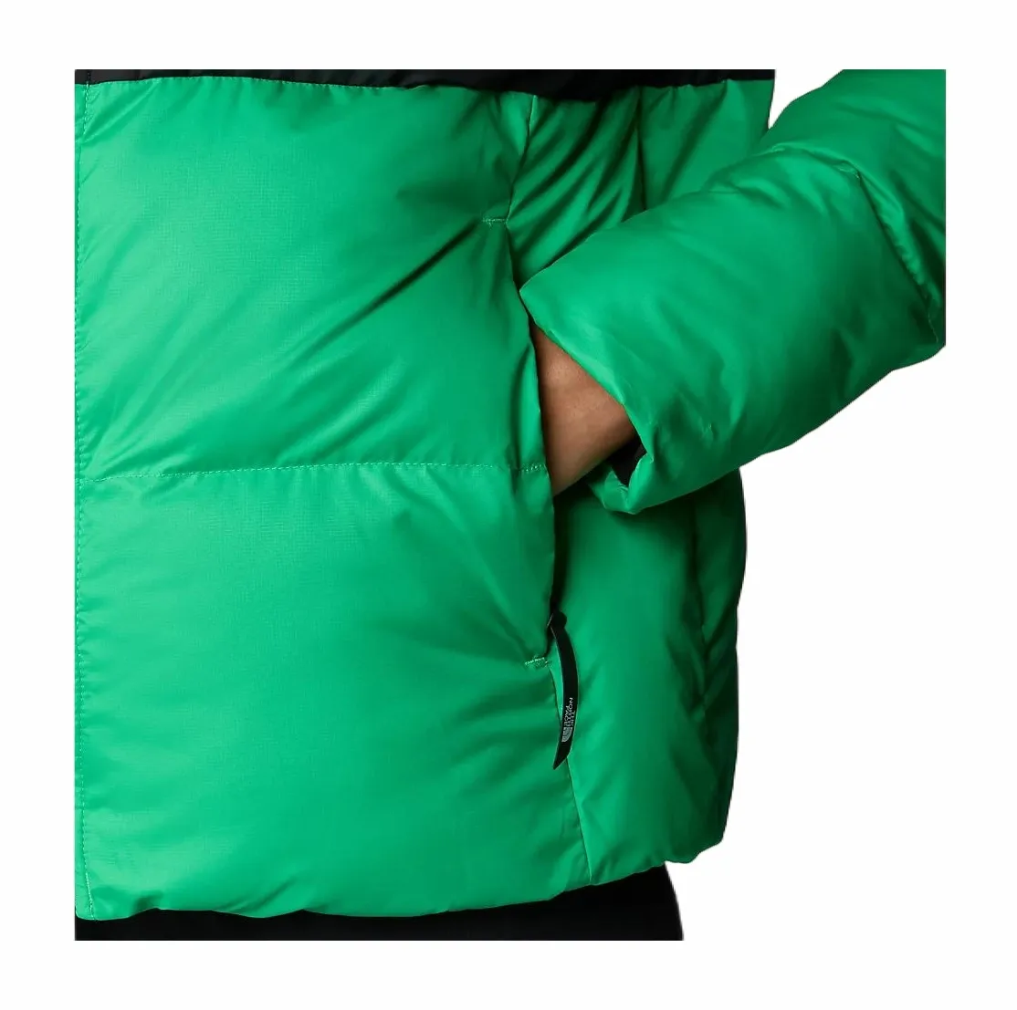 Jas The North Face Women Saikuru Jacket Optic Emerald TNF Black
