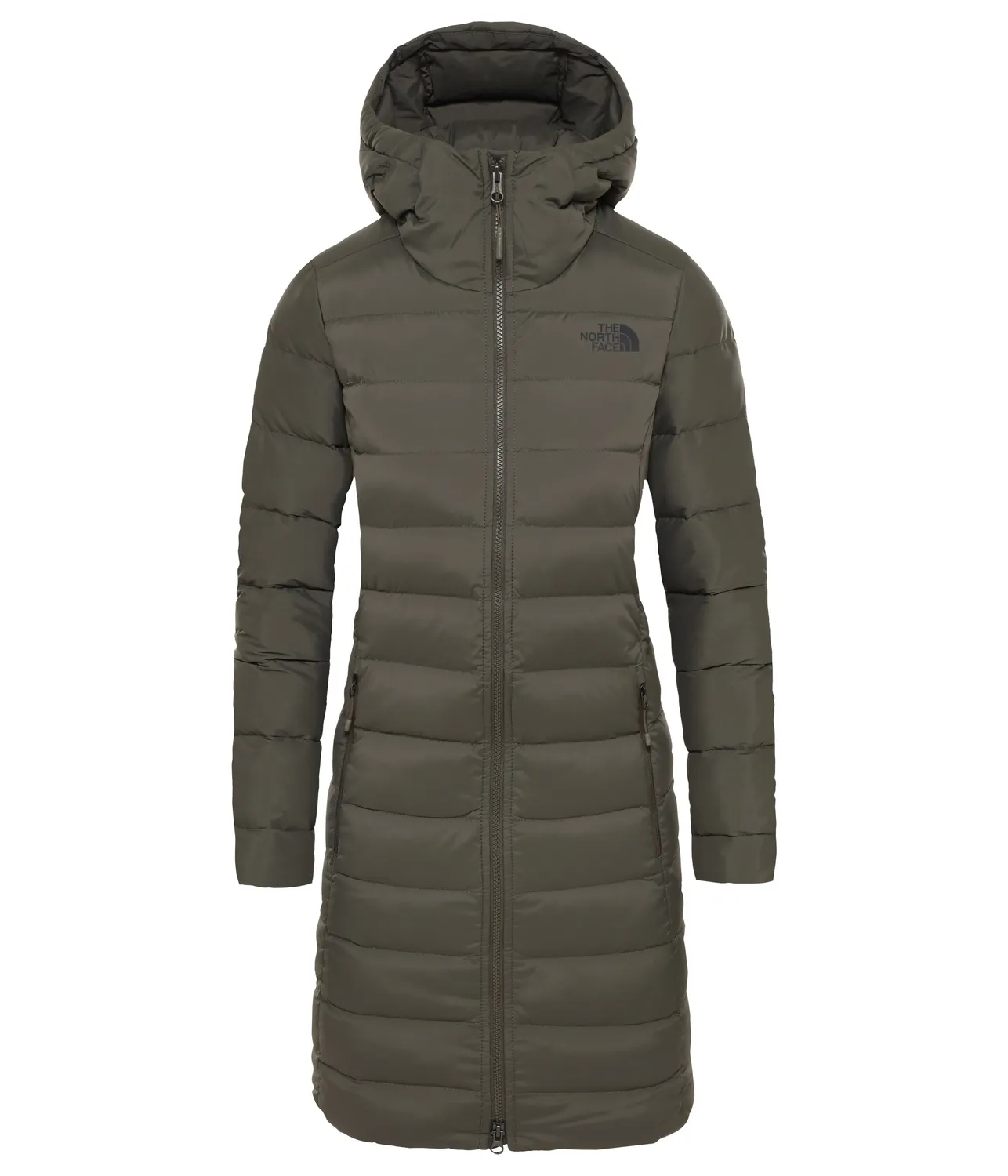 Jas The North Face Women Stretch Down Parka New Taupe Green