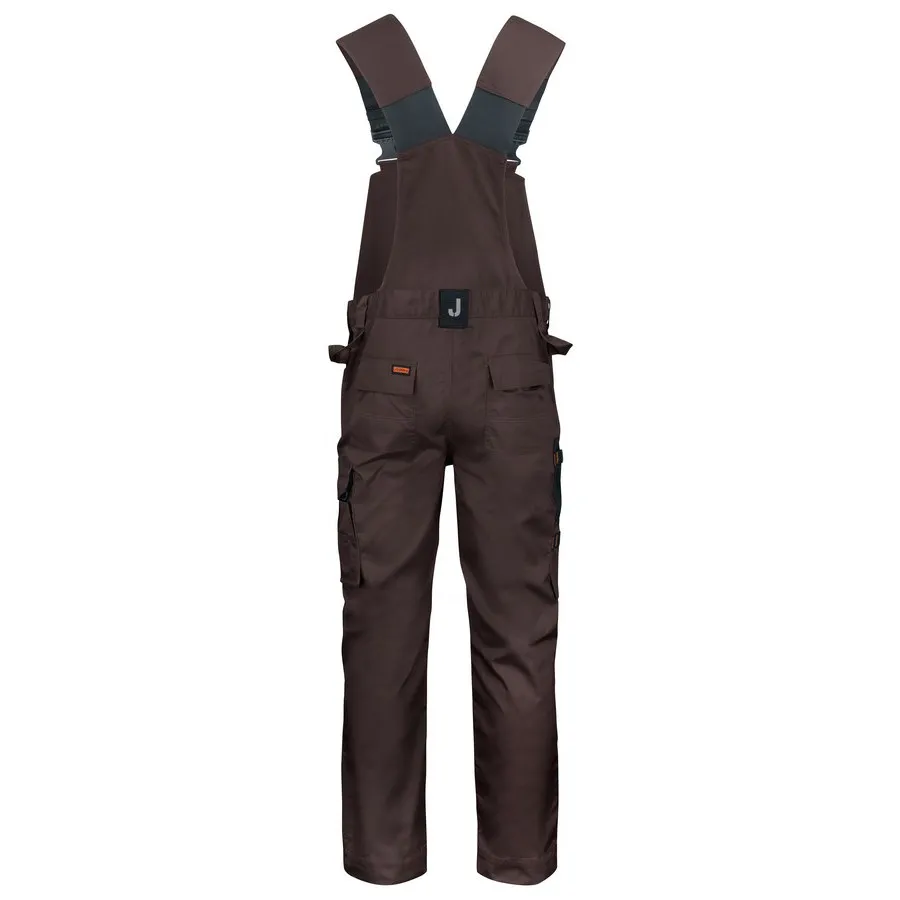 Jobman 3730 Bib N' Brace Bruin/Zwart