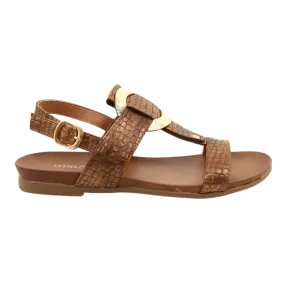 M.Daszyński Sandalen Zlote Kółko Daszyński MR1958-10 bruin gouden