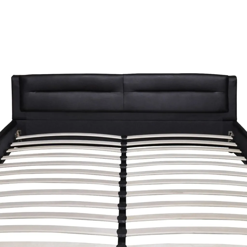 Medina Bed met traagschuim matras kunstleer 180x200 cm