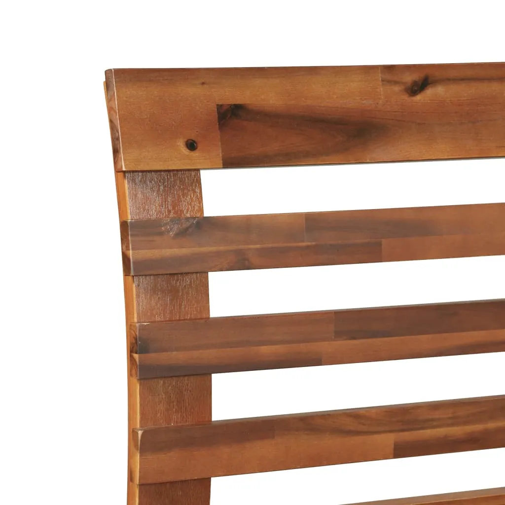 Medina Bedframe met 2 nachtkastjes 180x200 cm massief acaciahout