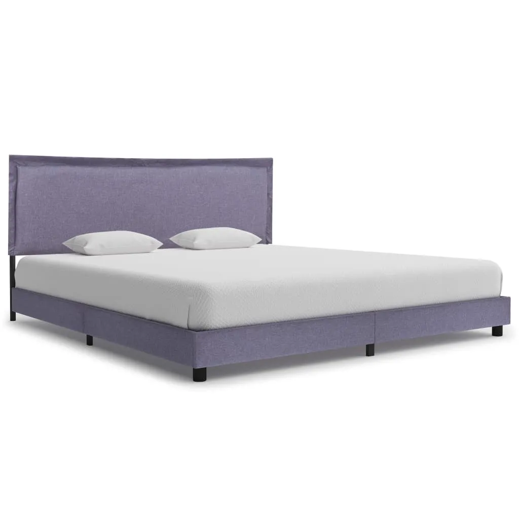 Medina Bedframe stof lichtgrijs 180x200 cm
