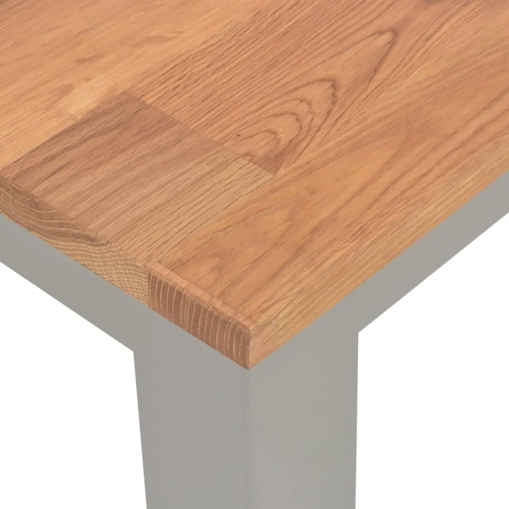 Medina Eettafel 120x60x74 cm massief eikenhout