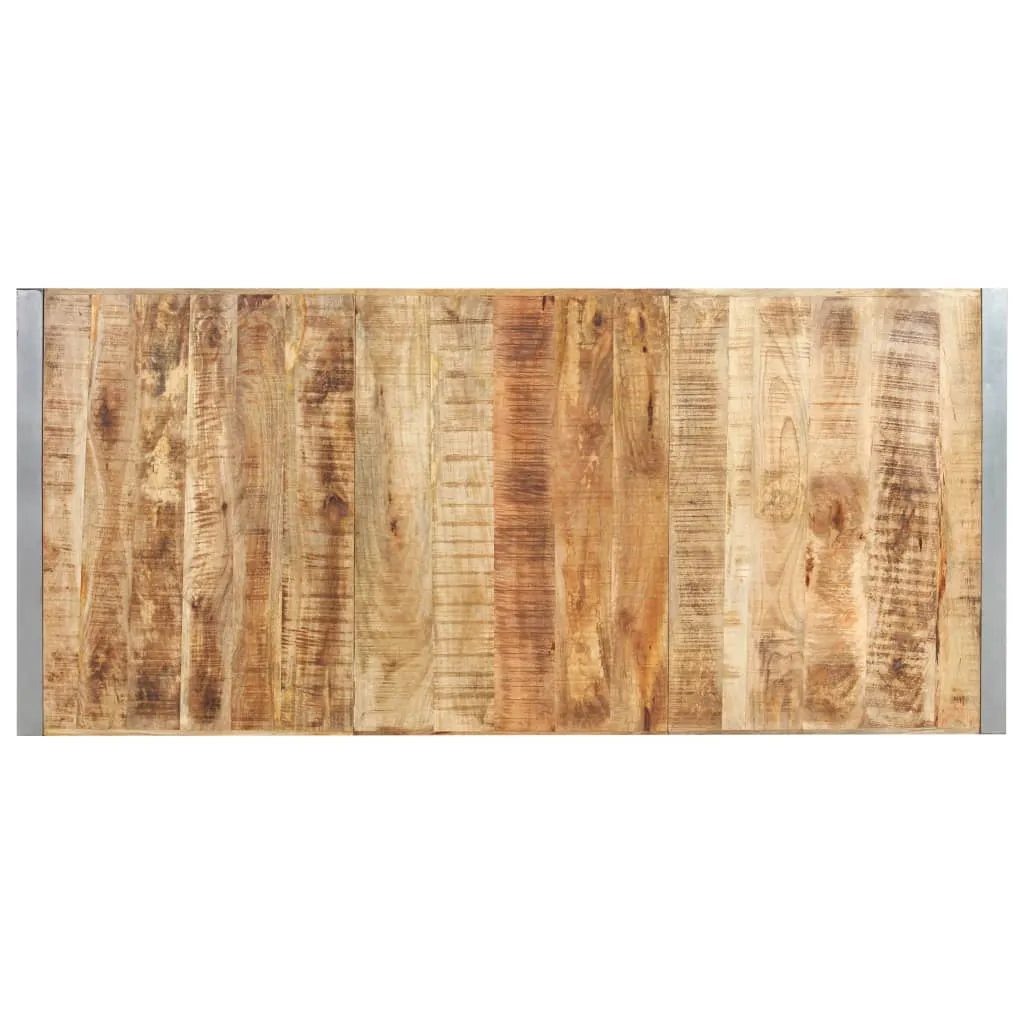 Medina Eettafel 220x100x75 cm massief ruw mangohout