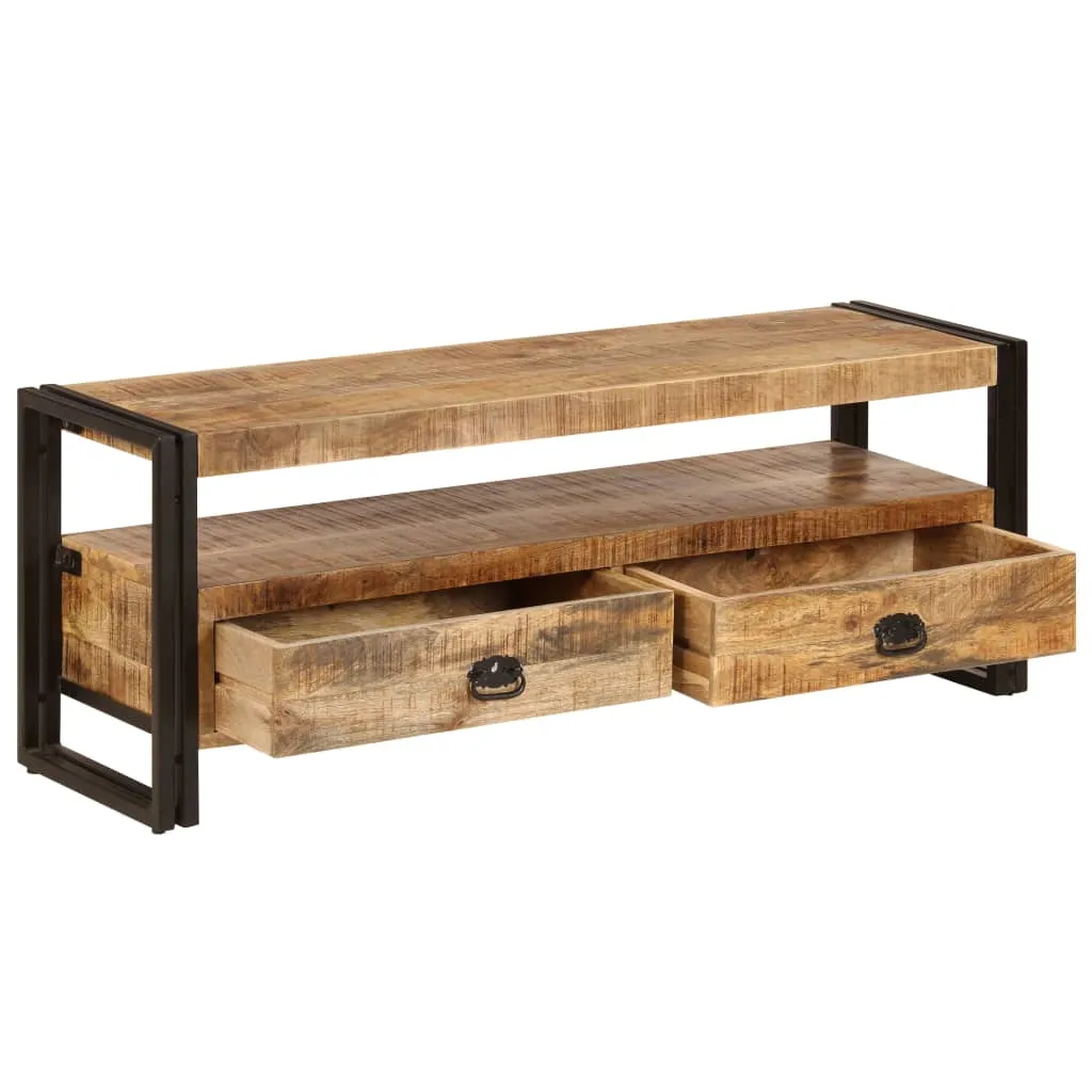 MEDINA TVMEUBEL 120X35X45 CM MASSIEF MANGOHOUT