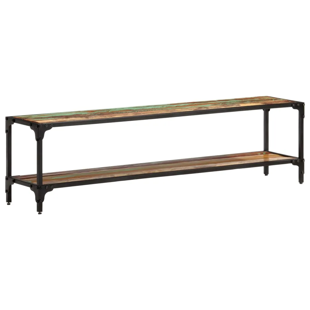 MEDINA TVMEUBEL 150X30X40 CM MASSIEF GERECYCLED HOUT