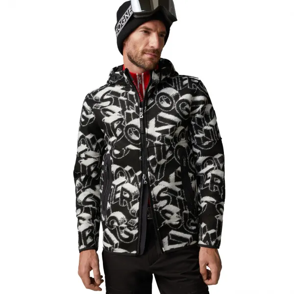 Men Midlayer Jacket TED black
