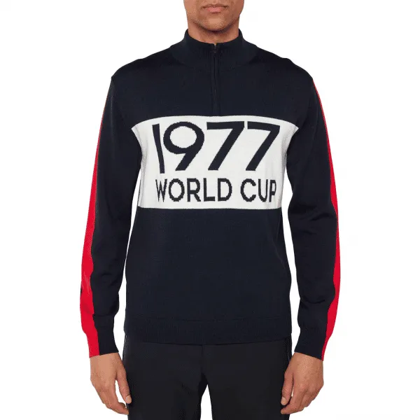 Men Skishirt AFTERSKI navy blue