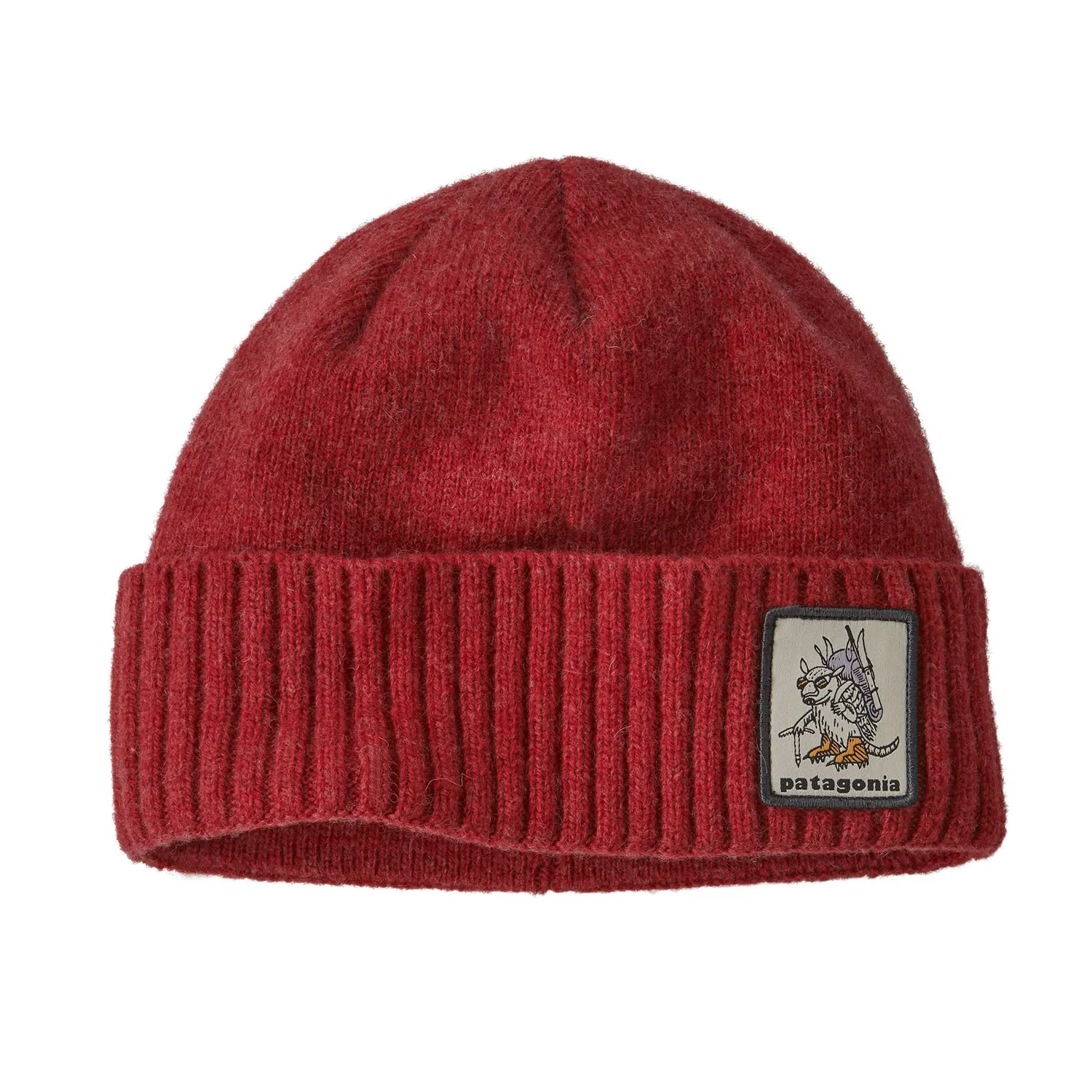 Muts Patagonia Unisex Brodeo Beanie Touring Red