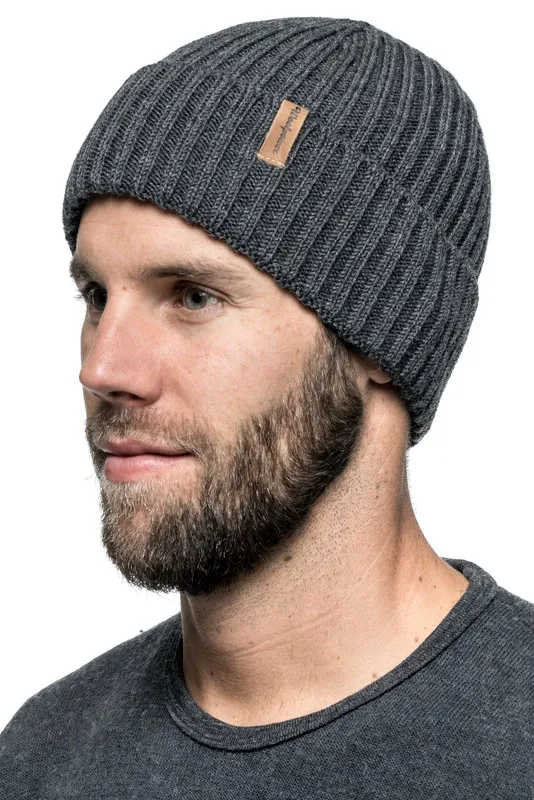 Muts Woolpower Beanie Rib Grey