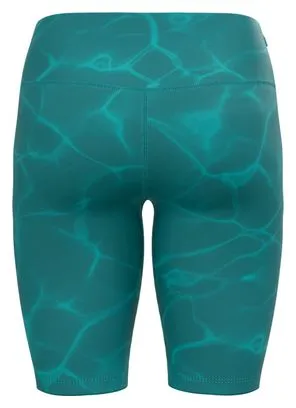Odlo Women's Zeroweight Print Running Shorts Blue