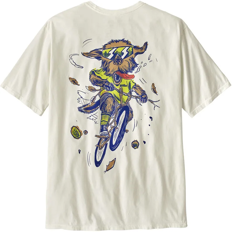 PATAGONIA HEREN TRAIL HOUND ORGANIC TSHIRT