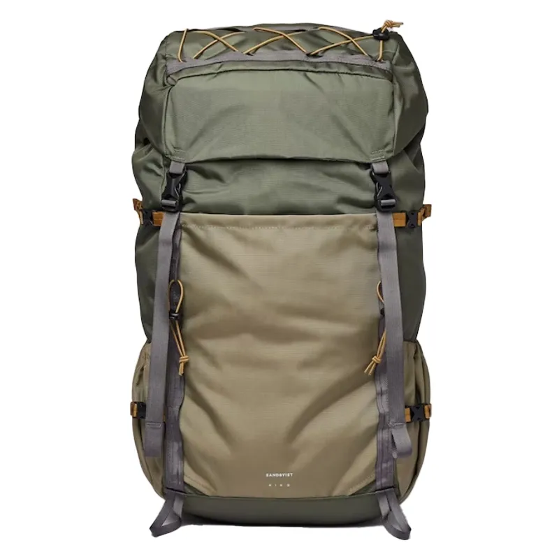 Rugzak Sandqvist Mountain Hike Multi Trekk Green/Leaf Green