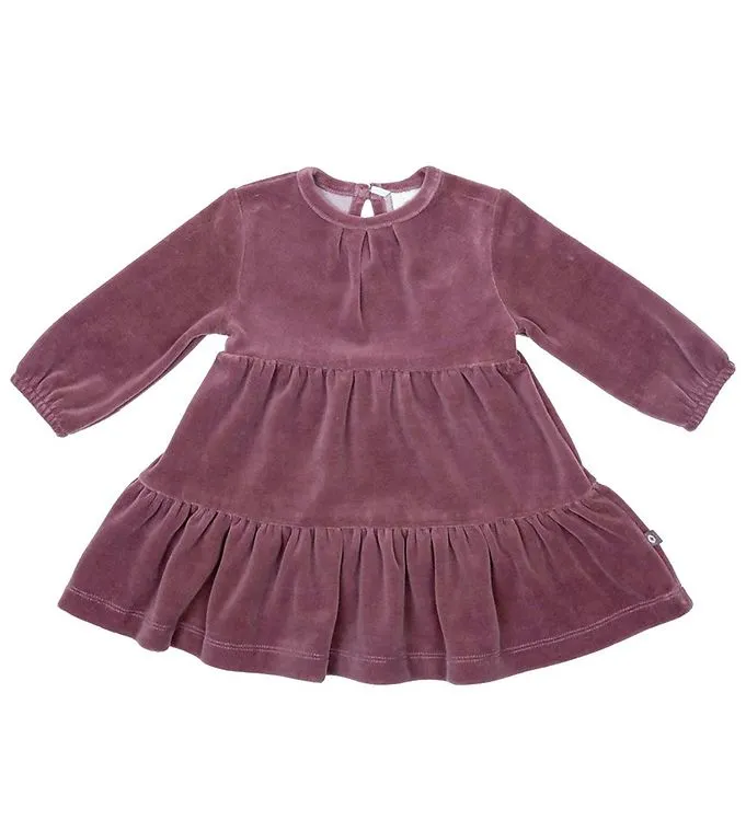 SMALLSTUFF JURK  DARK ROSE