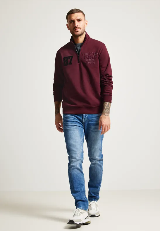 Street One MEN Troyer sweatshirt
