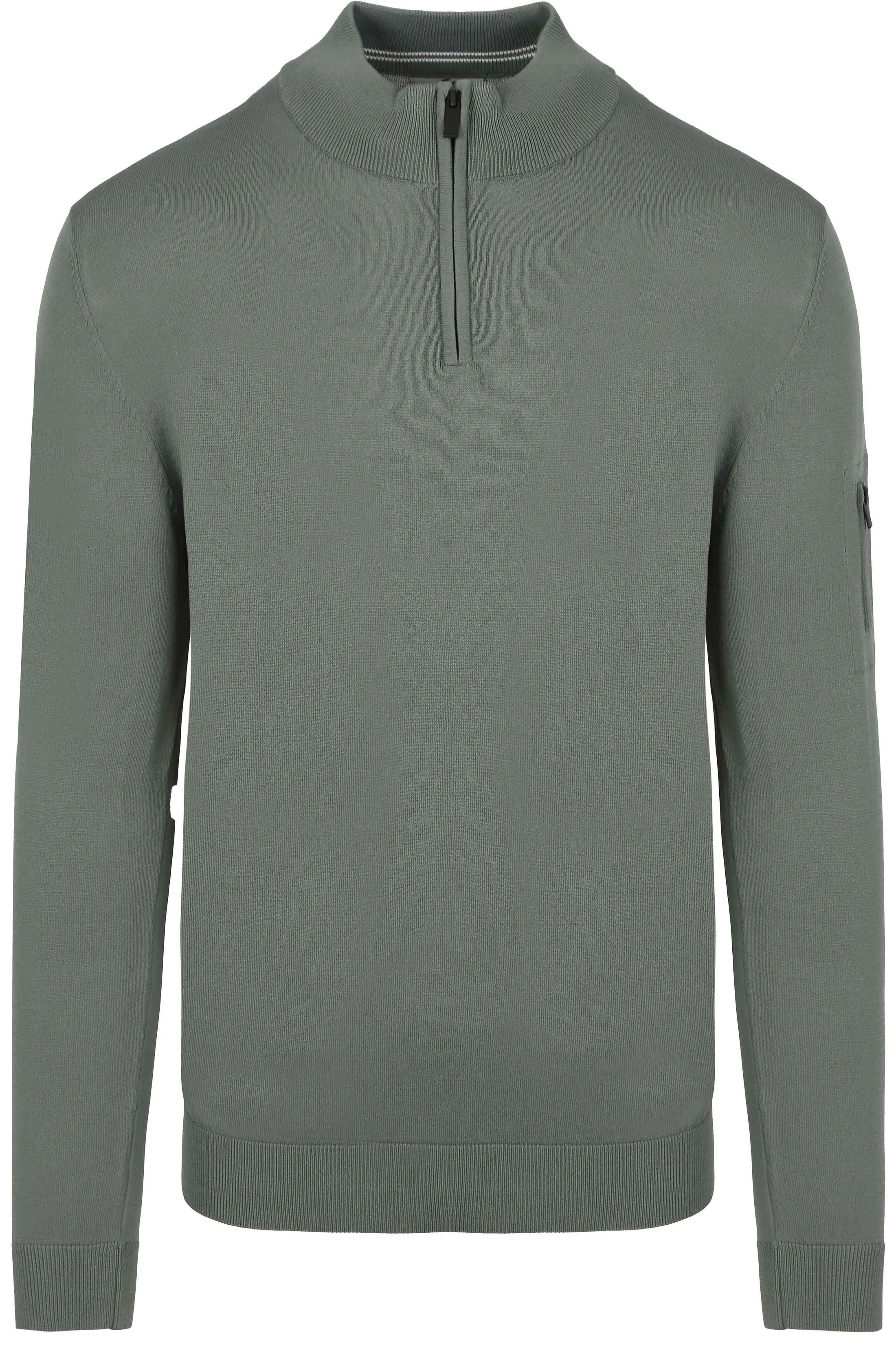 Suitable  Race Half Zip Trui Groen