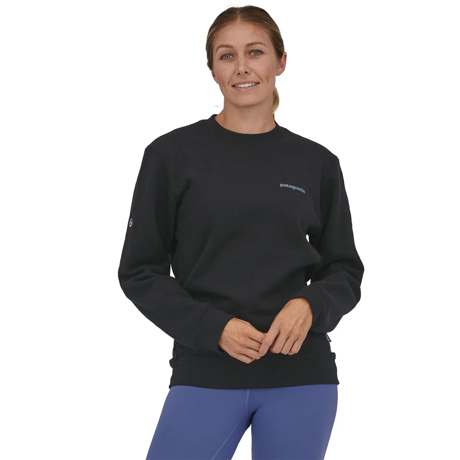 Sweater Patagonia Men Fitz Roy Icon Uprisal Crew Gravel Heather