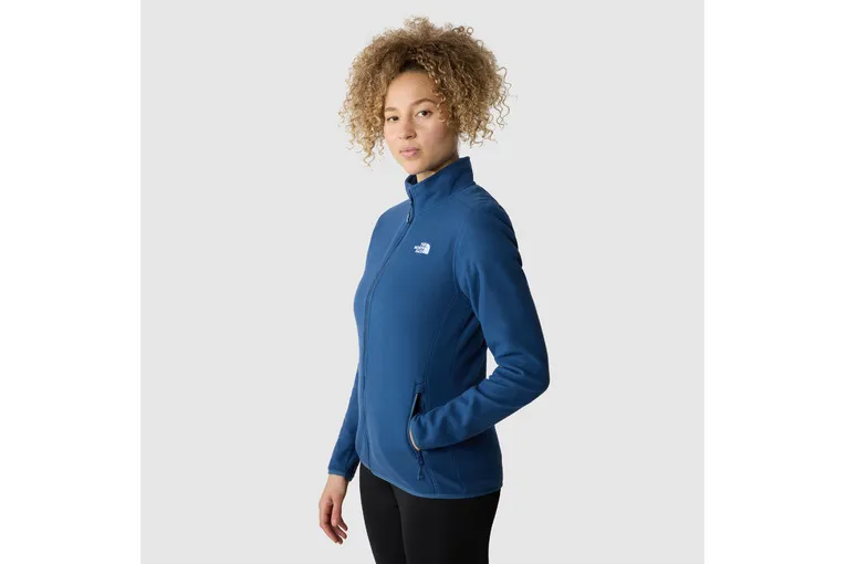 The North Face 100 glacier FZ fleece shady blue dames