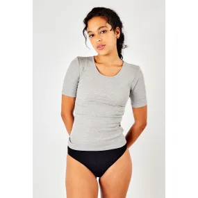 Thermo T-shirt ajour effen - InSua