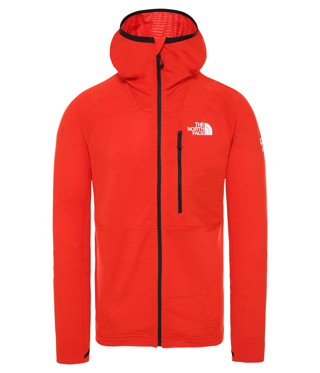 Trui The North Face Men L2 Pwrgrid Hoodie Fiery Red
