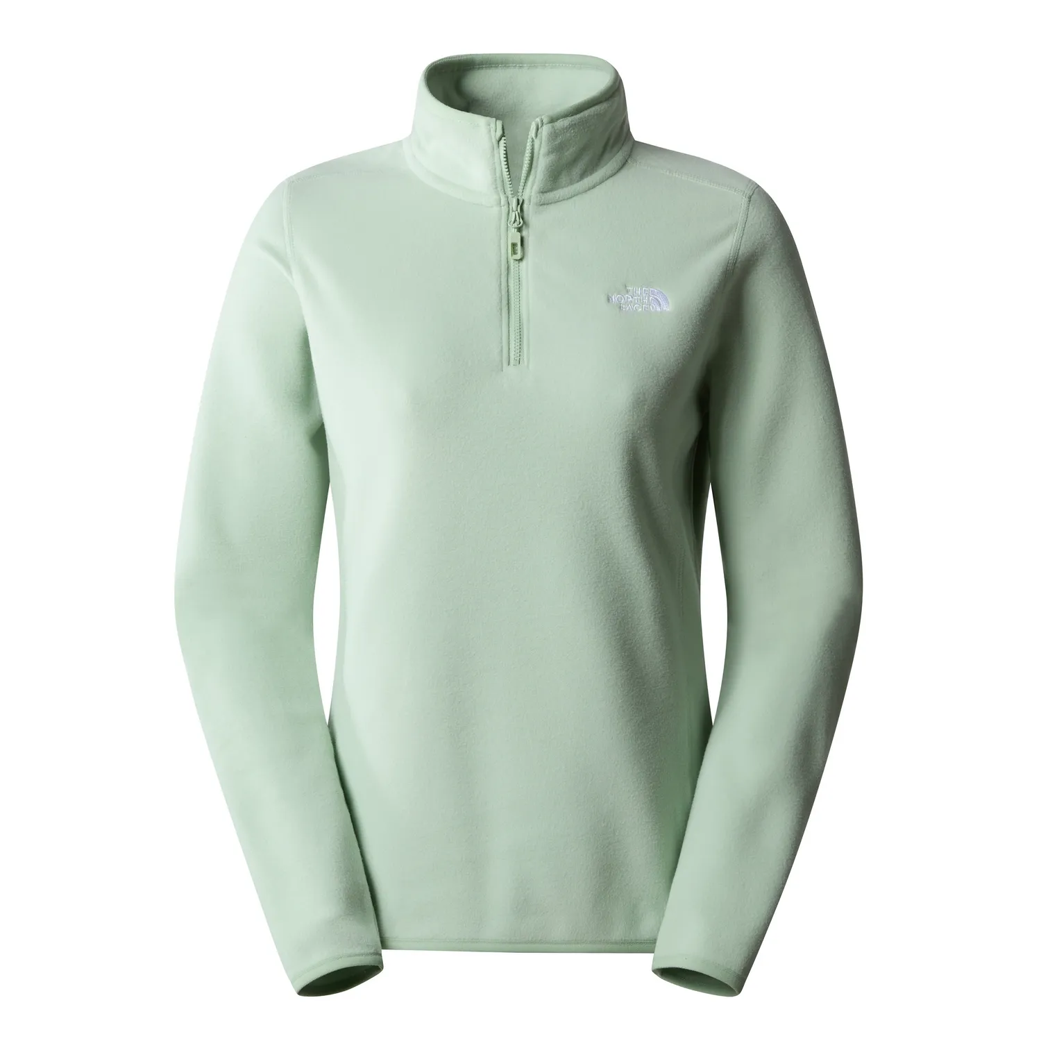 Trui The North Face Women 100 Glacier 1/4 Zip Misty Sage