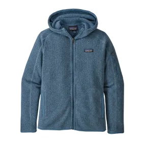 Vest Patagonia Womens Better Sweater Hoody Woolly Blue