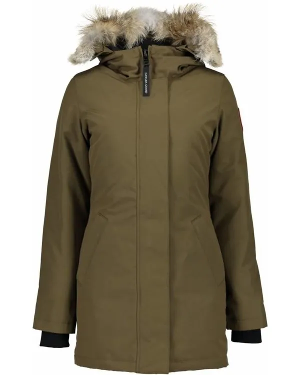 Victoria Parka Military Green