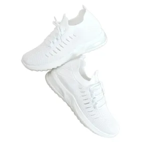 Witte sportsokken JHY90820 Wit