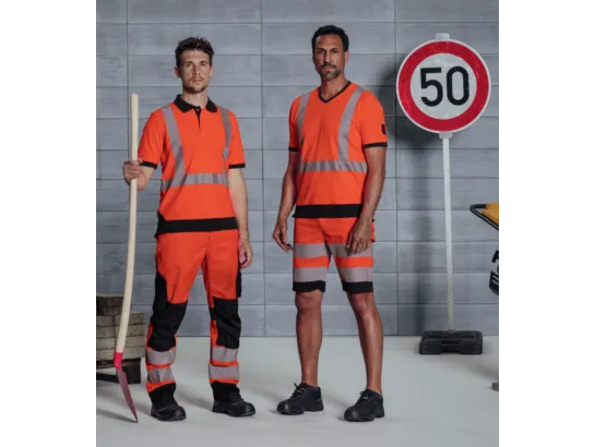 WüRTH MODYF HIGHVISIBILITY WERKTEESHIRT, NEONORANJE